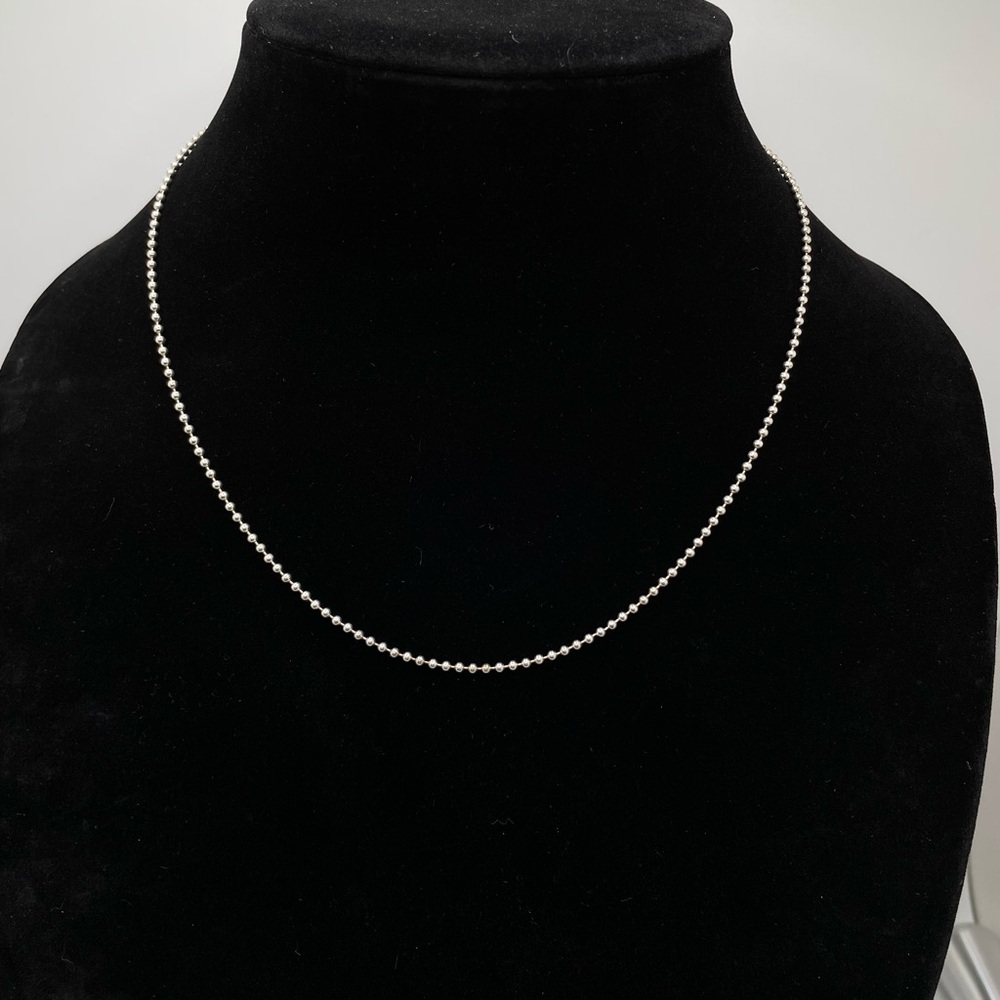 MCM Sterling Bead Necklace!